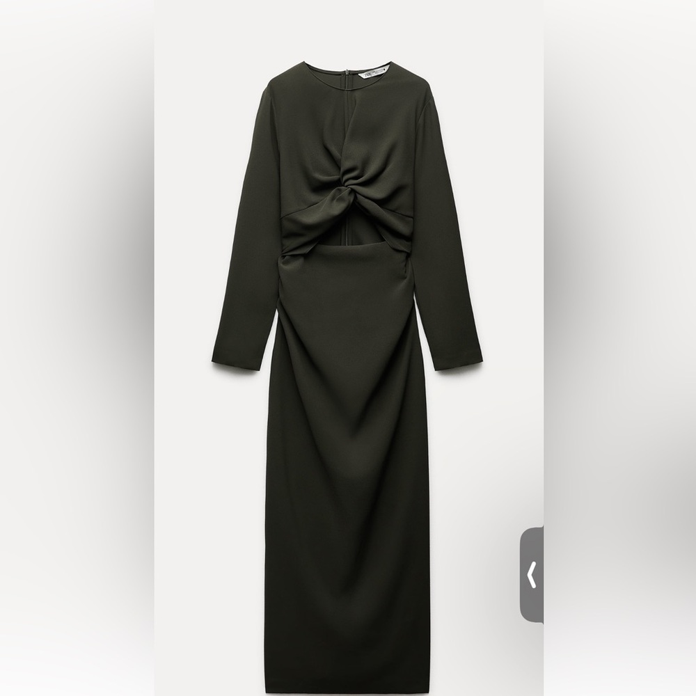 NWT Zara green dress size S